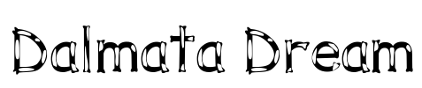 Dalmata Dream Font Image