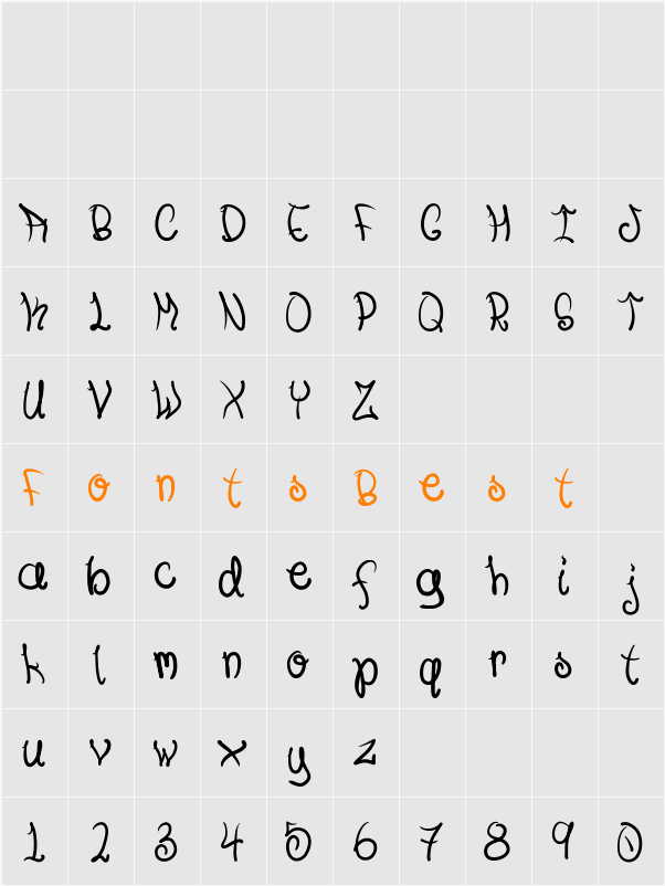 NADC- You Know it Character Map