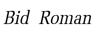 Bid Roman