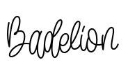 Badelion Font Image