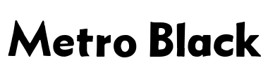 Metro Black
