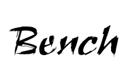 Bench Font Image