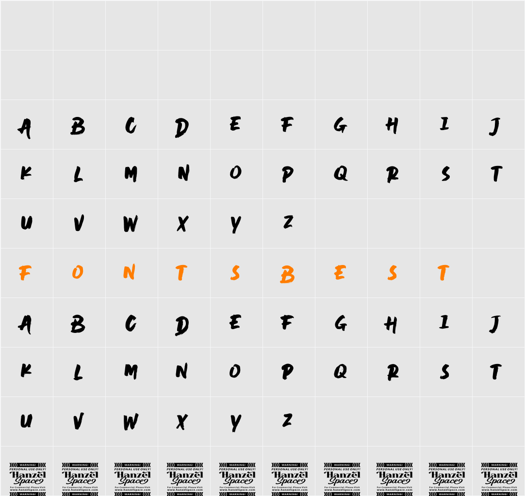 Black Rider Character Map