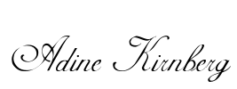 Adine Kirnberg Font Image