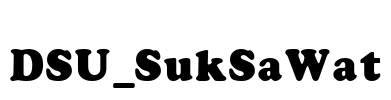DSU_SukSaWat Font Image