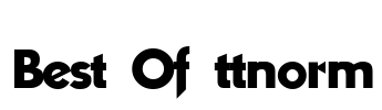 Best Of ttnorm Font Image