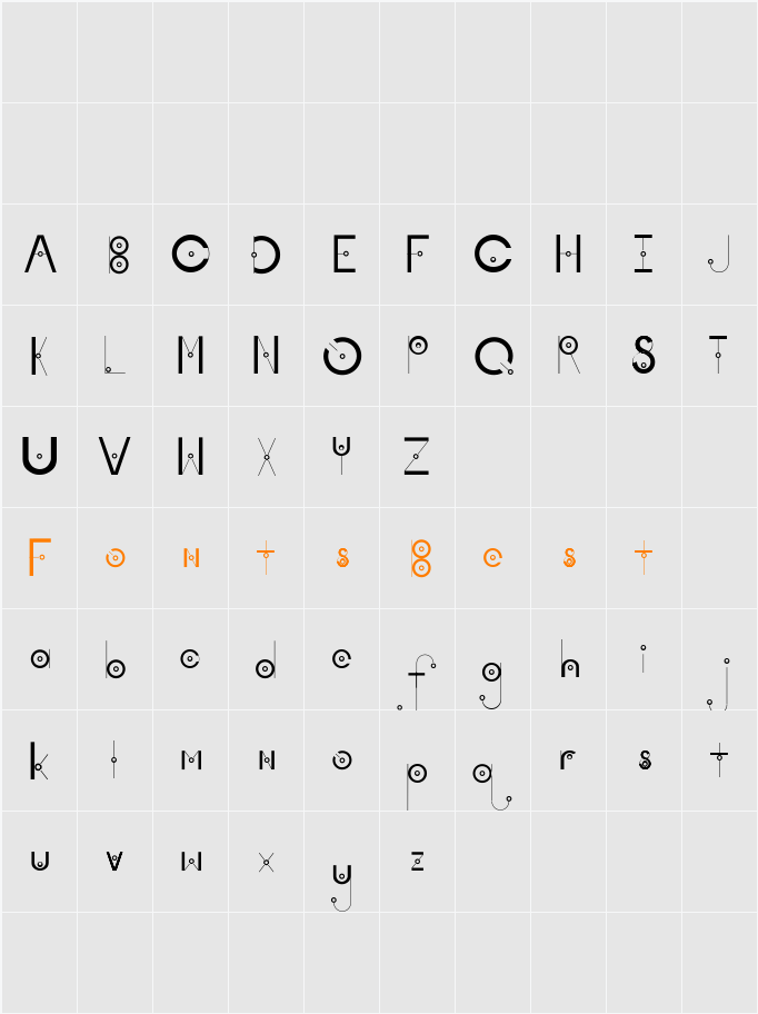 Bea Character Map