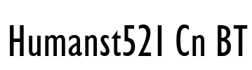 Humanst521 Cn BT