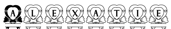 Alexatie Font Image