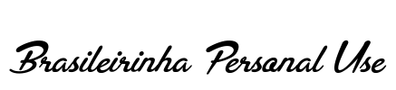 Brasileirinha Personal Use
