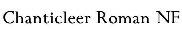 Chanticleer Roman NF