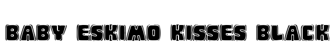 Baby Eskimo Kisses Black