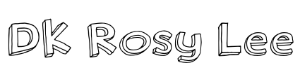 DK Rosy Lee Font Image