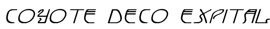 Coyote Deco ExpItal