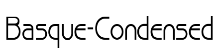 Basque-Condensed Font Image