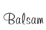 Balsam Font Image