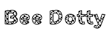 Bee Dotty Font Image