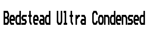 Bedstead Ultra Condensed