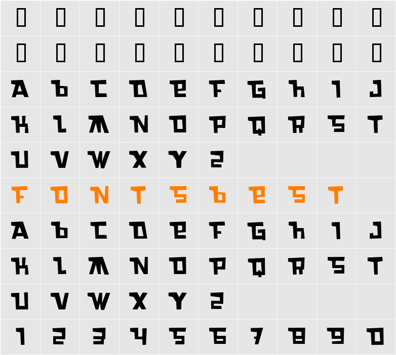 beebopalula Character Map