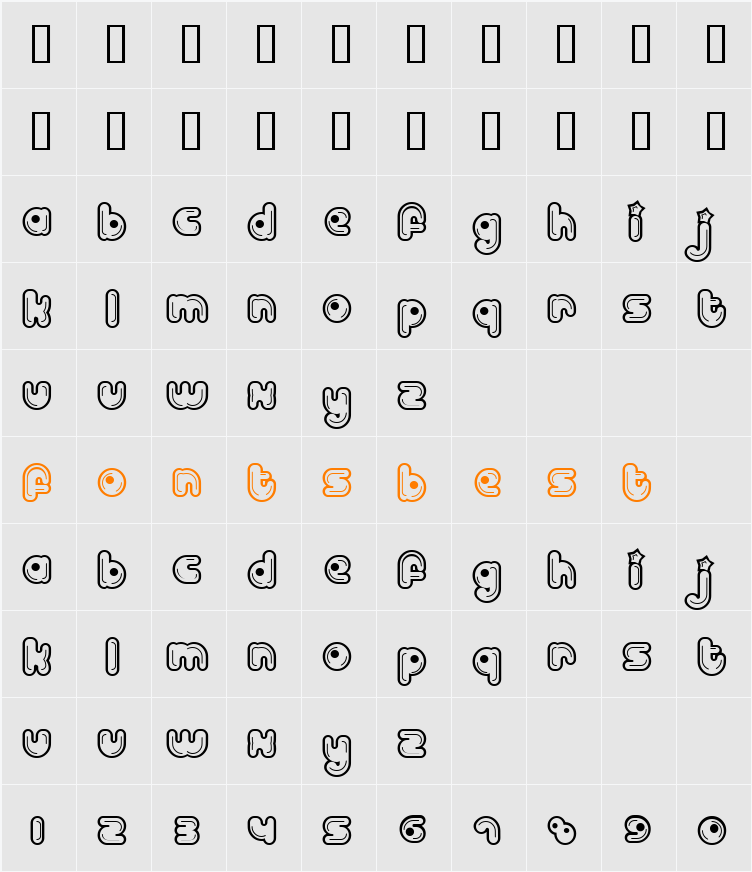 Billo Dream Character Map