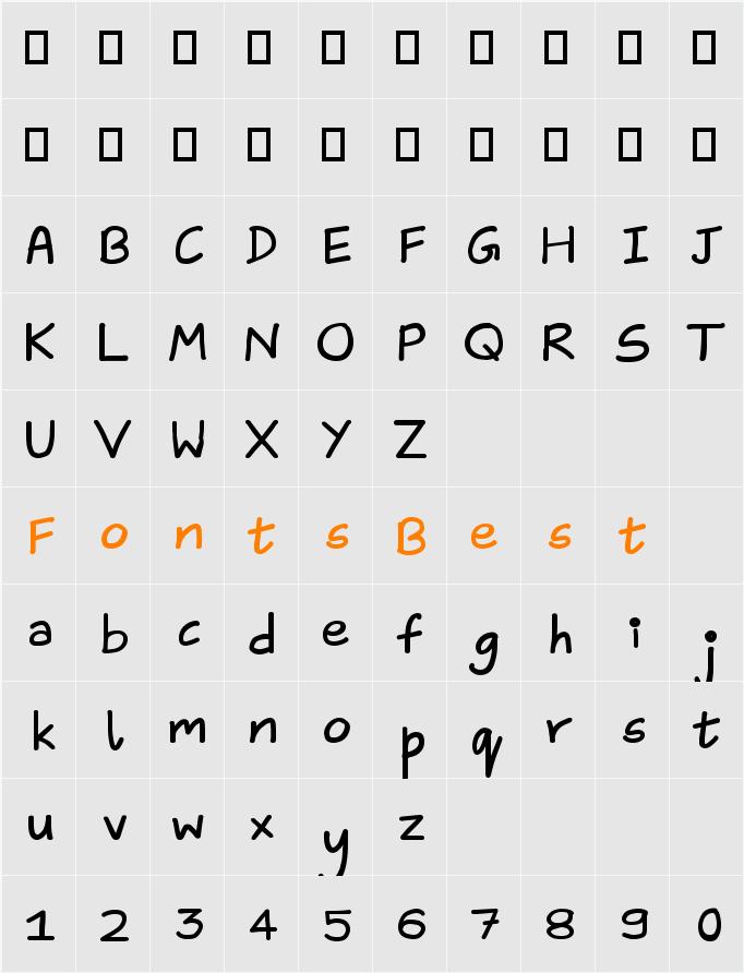 Aika Character Map