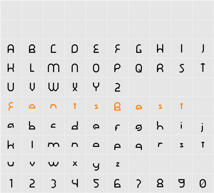Dawner Character Map
