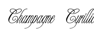 Champagne Cyrillic