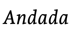 Andada Font Image