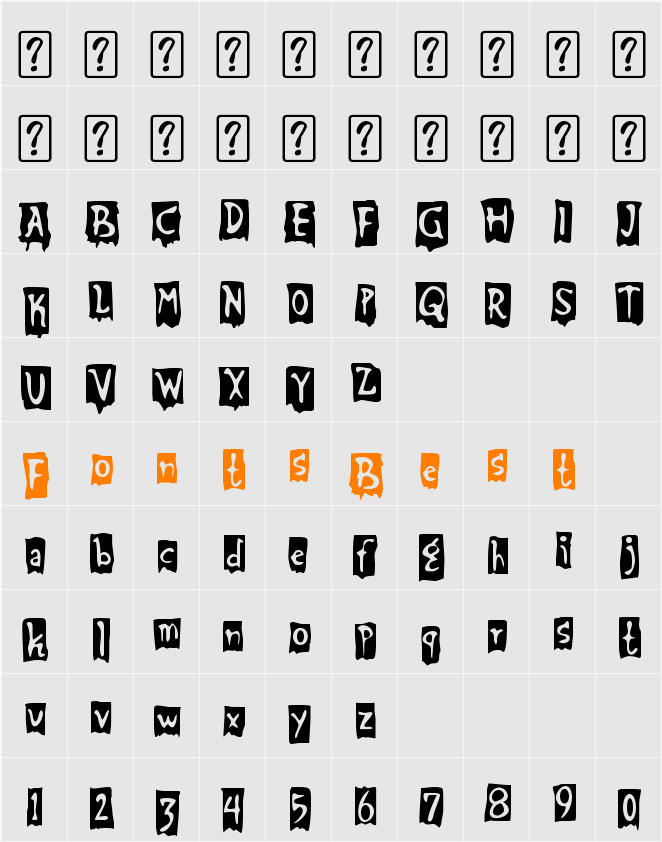 Beat My Guest Character Map