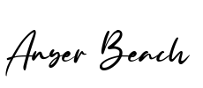 Anyer Beach Font Image