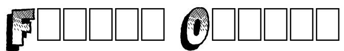 Famous Oldies Font Image