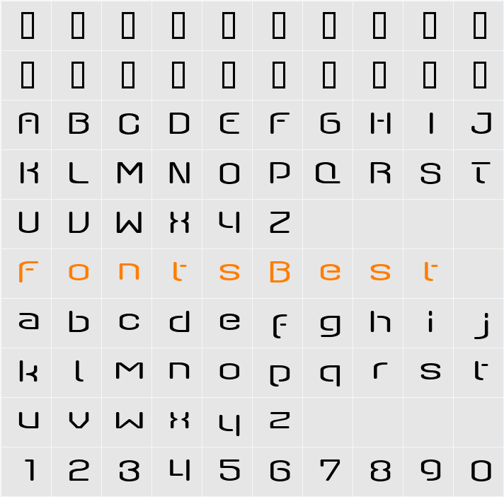 JI-Parity Character Map