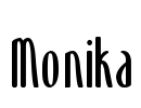 Monika Font Image