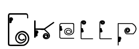 Ckellp Font Image