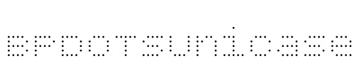 BPdotsUnicase Font Image