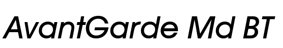 AvantGarde Md BT