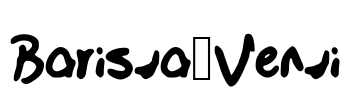 Barista_Venti Font Image