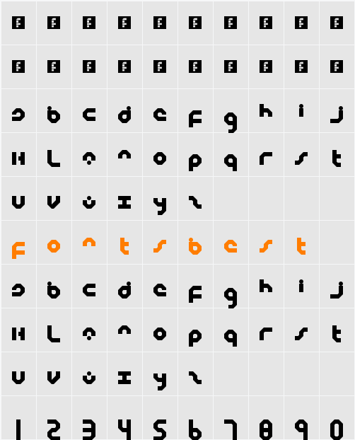 Multiplex Character Map