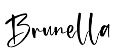 Brunella Font Image