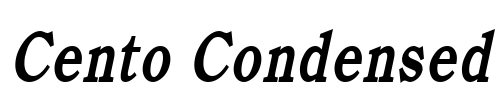 Cento Condensed