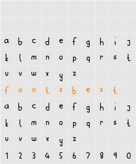 Aw, Jaysus! Character Map