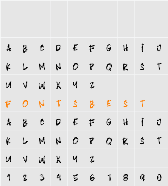 Blindshot Character Map
