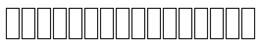 Bar Display Font