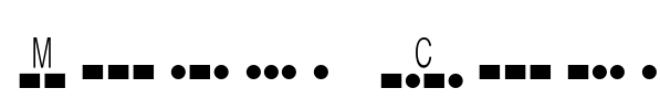 Morse Code Font Image