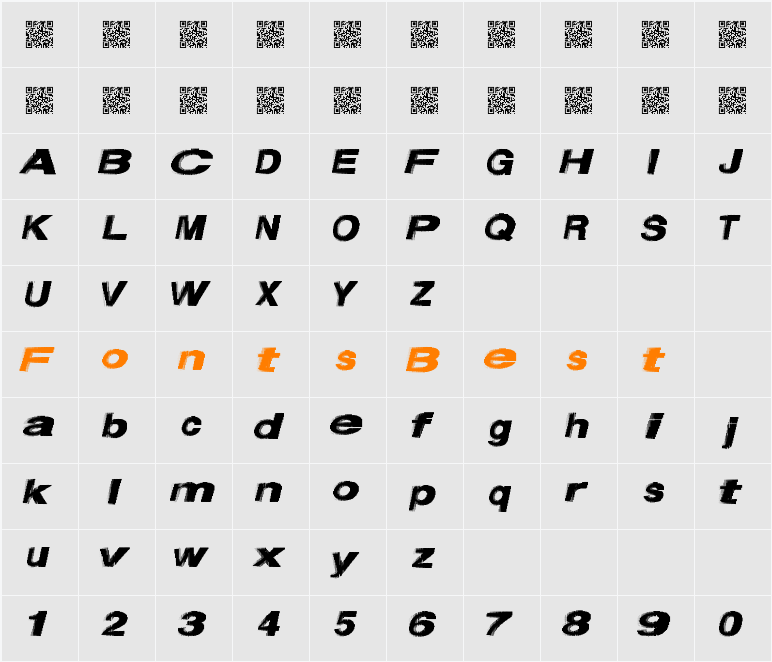 FirstPlace Character Map