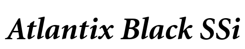 Atlantix Black SSi