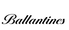 Ballantines Font Image