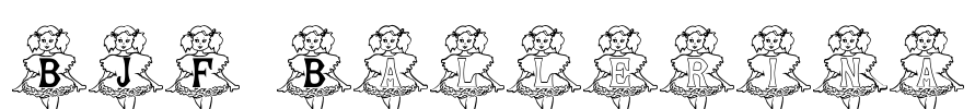 BJF Ballerina Font Image