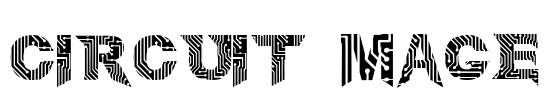 Circuit Mage Font Image