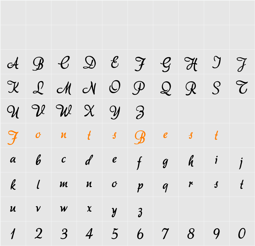 akaDora Character Map